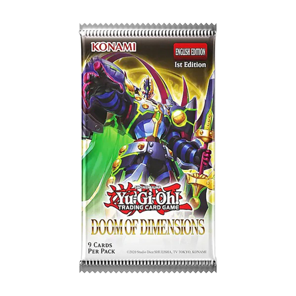 Yu-Gi-Oh! Doom of Dimensions Booster Pack