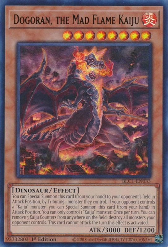 Dogoran, the Mad Flame Kaiju