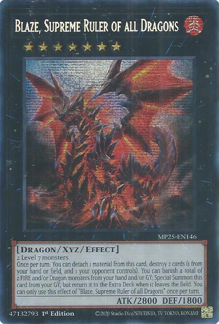Blaze, Supreme Ruler of all Dragons