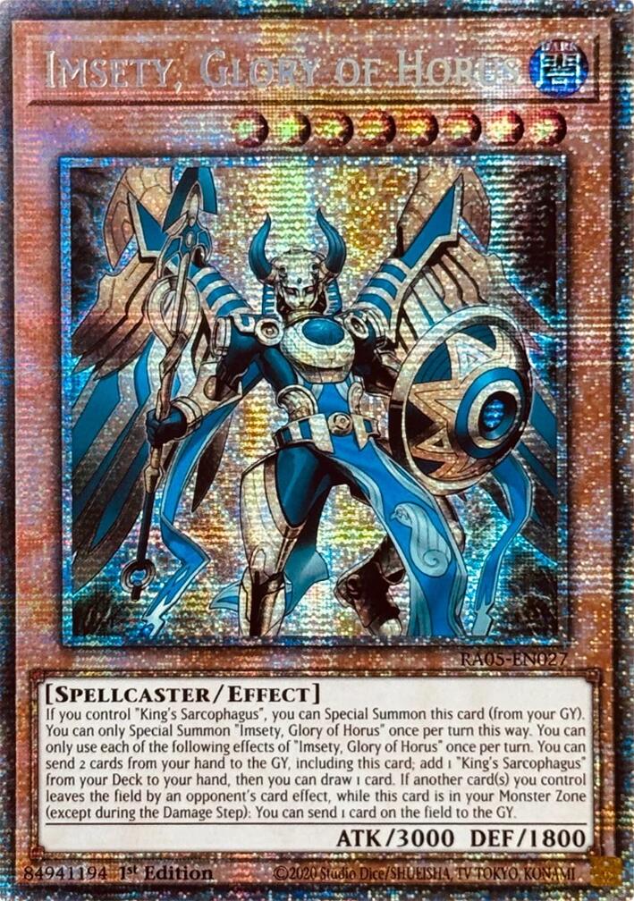 Imsety, Glory of Horus (Starlight Rare)