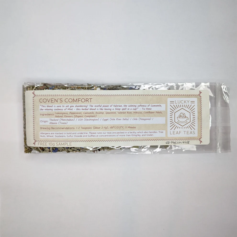 Lucky Leaf Teas Coven's Comfort 25g Herbal Tea Infusion