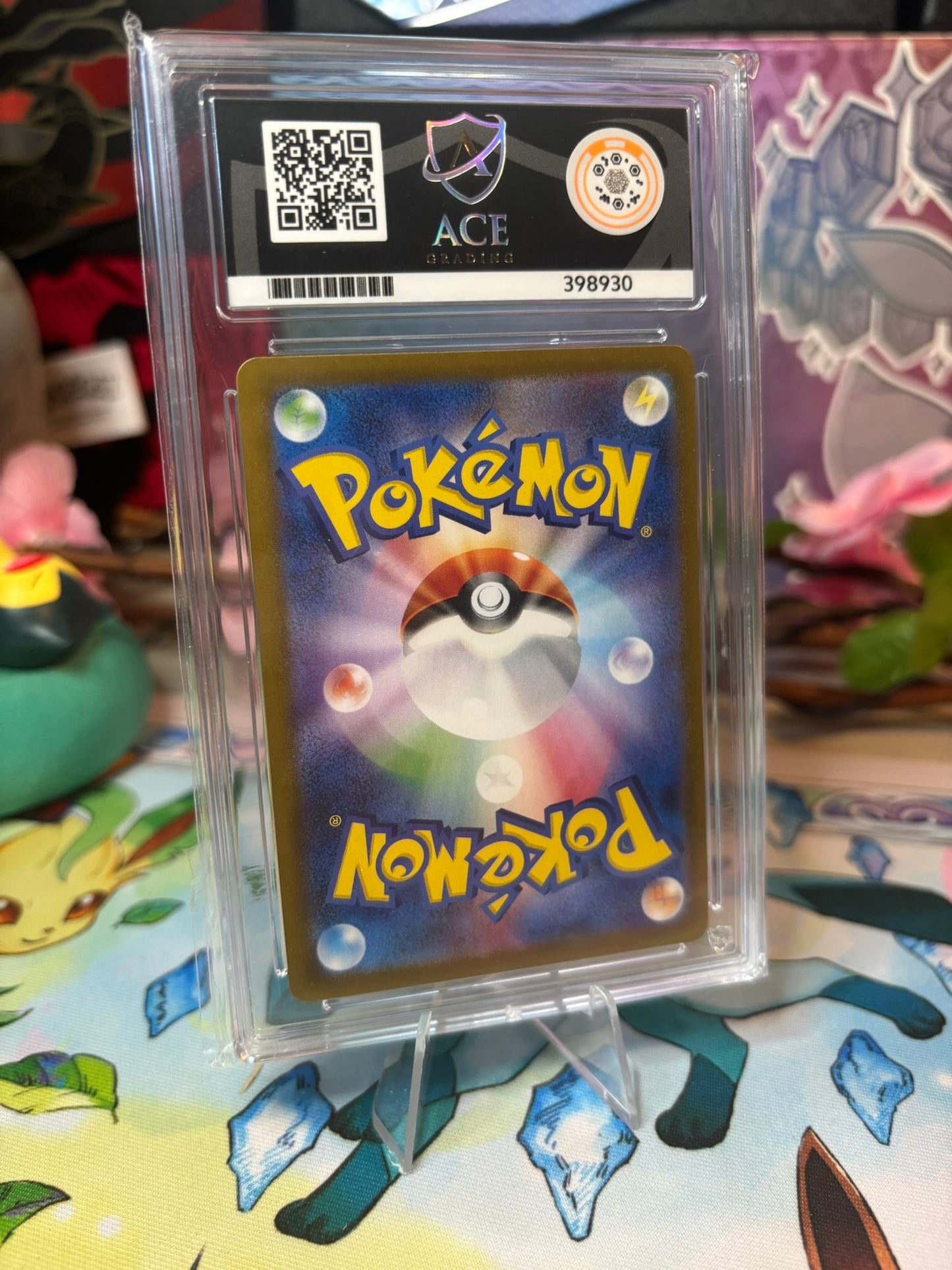 Pokemon Team Rocket's Meowth Glory of Team Rocket (Japanese) Ace Grading 10