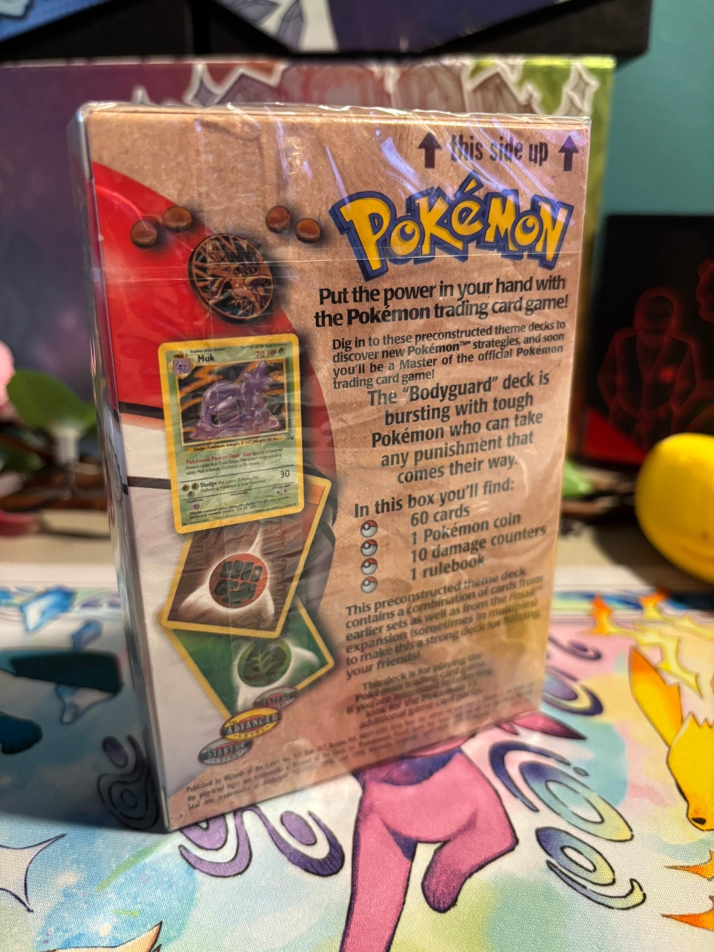 Pokemon WOTC Bodyguard Sealed Theme Deck (1999)