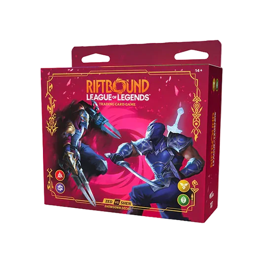 Riftbound: League of Legends TCG - Vendetta Showdown Deck Zed vs Shen (PRE-ORDER 31/07/26)