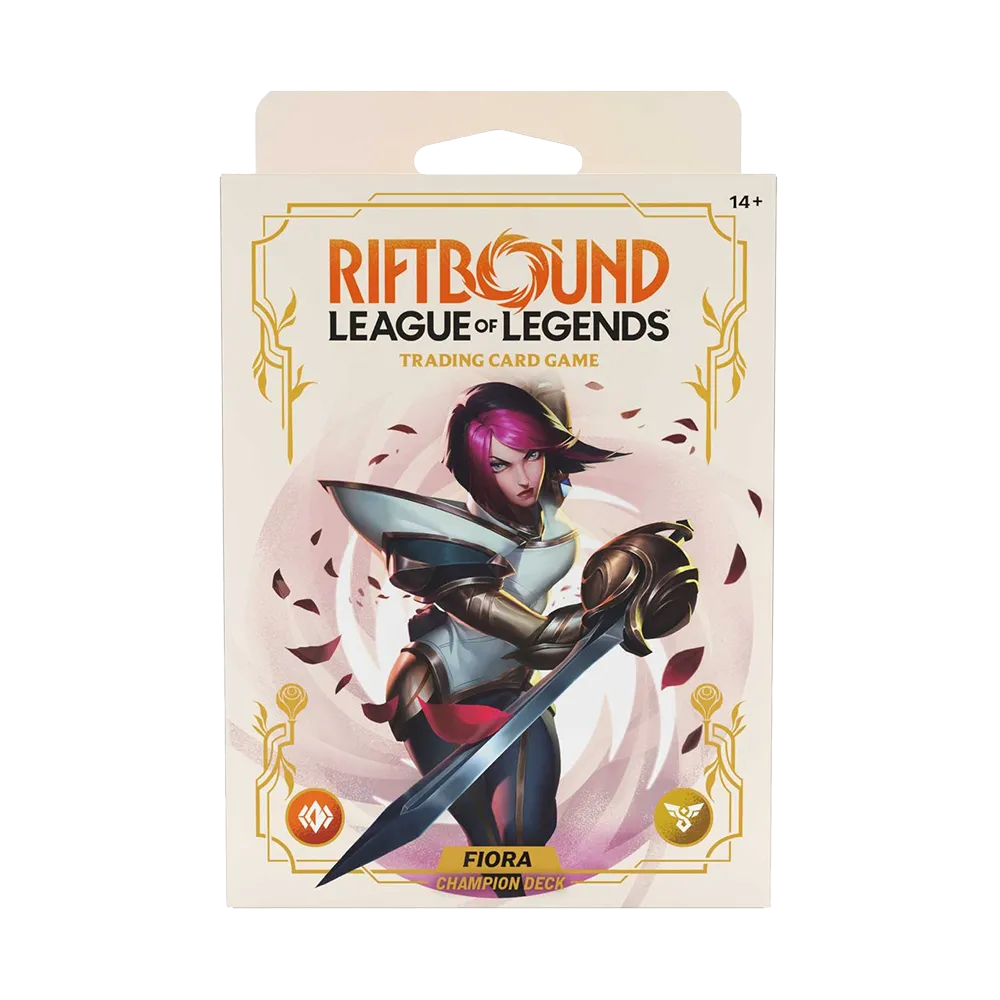 Riftbound League of Legends Spiritforged: Fiora Champion Deck