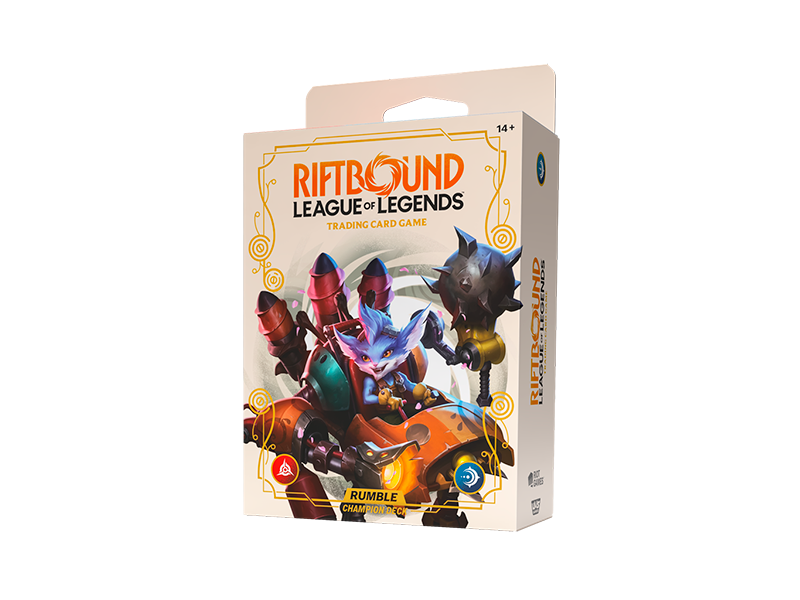 Riftbound League of Legends Spiritforged: Rumble Champion Deck