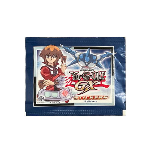 Yu-Gi-Oh GX 2008 Upper Deck Sealed Pack Stickers (1 pack)