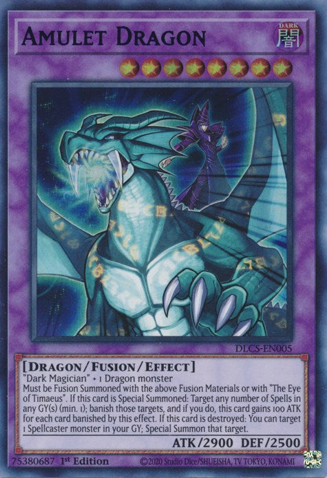 Amulet Dragon (Blue)