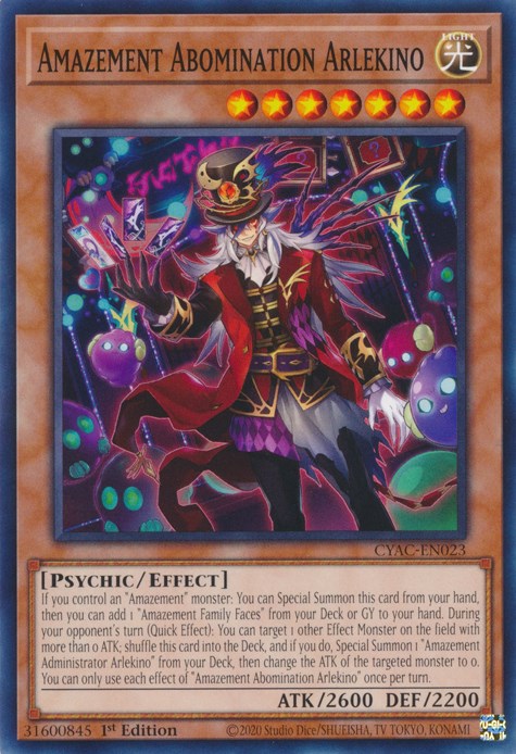 Amazement Abomination Arlekino