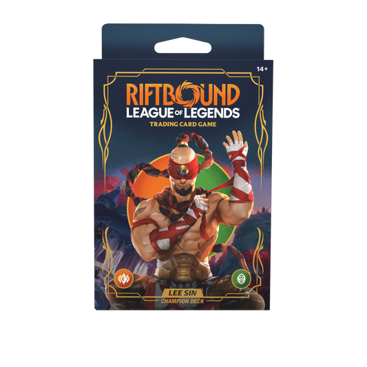 Riftbound: League of Legends TCG Origins Champion Deck: Lee-Sin (PRE-ORDER)