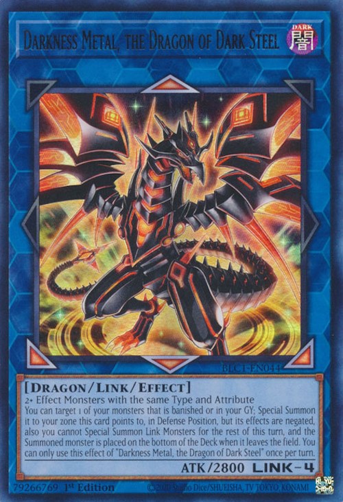 Darkness Metal, the Dragon of Dark Steel