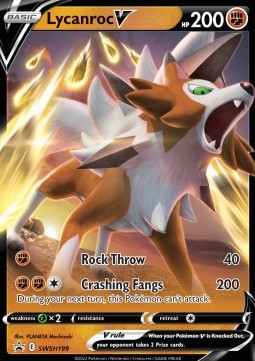 Lycanroc V - SWSH Black Star Promos (Promo) [SWSH-199]