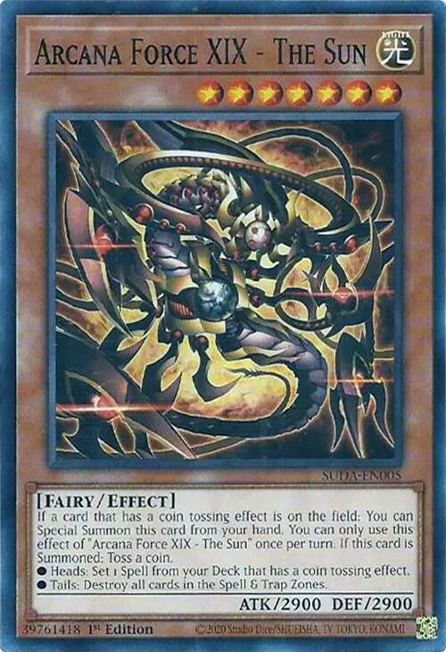 Arcana Force XIX - The Sun