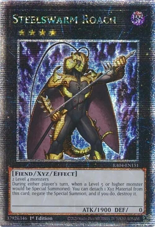 Steelswarm Roach (Quarter Century Secret Rare)