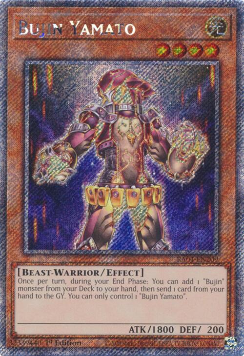 Bujin Yamato (Platinum Secret Rare)