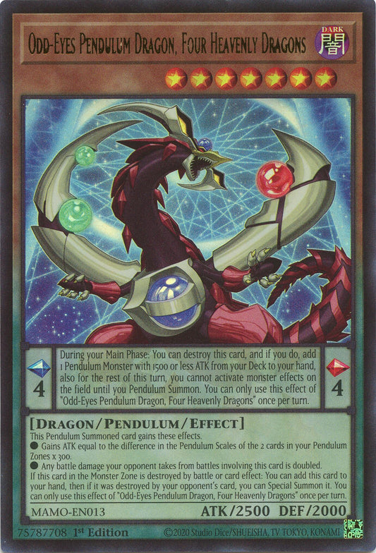 Odd-Eyes Pendulum Dragon, Four Heavenly Dragons