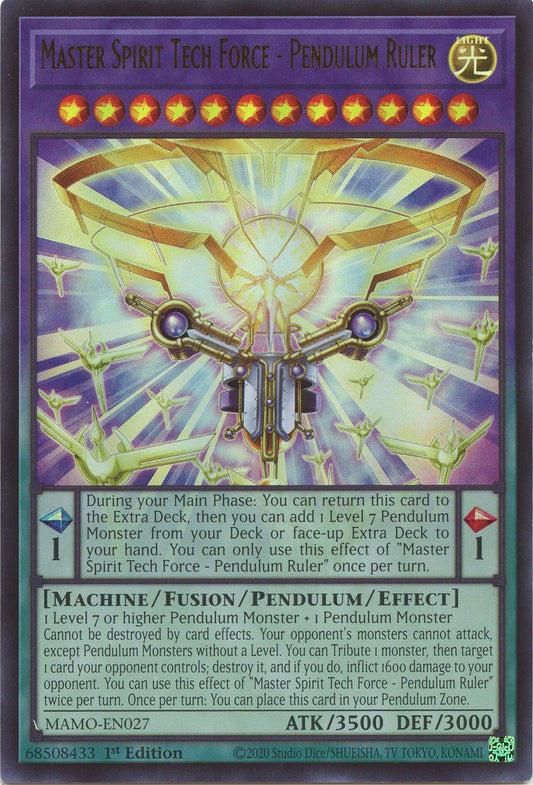 Master Spirit Tech Force - Pendulum Ruler