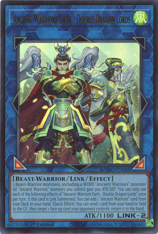 Ancient Warriors Oath - Double Dragon Lords