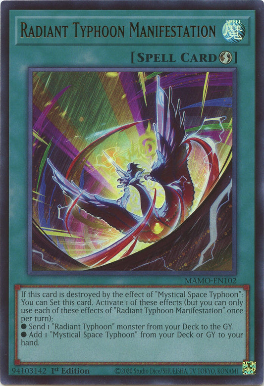 Radiant Typhoon Manifestation