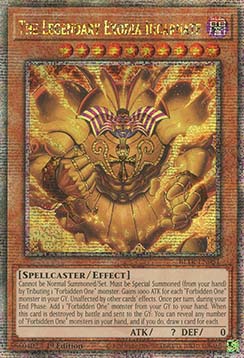 The Legendary Exodia Incarnate (V.2 - Quarter Century Secret Rare) - Battles of Legend: Terminal Revenge (Quarter Century Secret Rare) [BLTR-051]