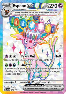 Espeon ex - SV Black Star Promos (Promo) [SVP-175]