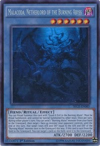 Malacoda, Netherlord of the Burning Abyss (Ghost Rare)