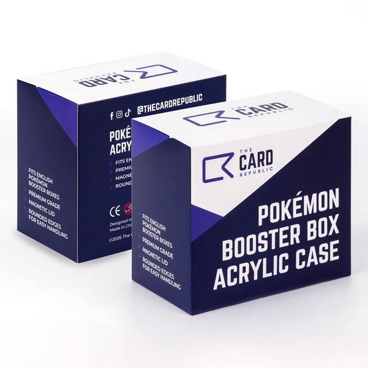 The Card Republic Pokemon Booster Box Acrylic Case
