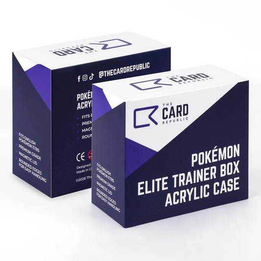 The Card Republic Pokemon Elite Trainer Box Acrylic Case
