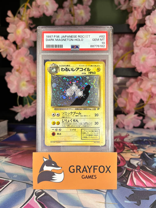Dark Magneton Japanese Rocket PSA 10