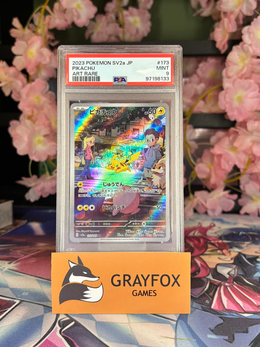 Pikachu 151 Japanese PSA 9