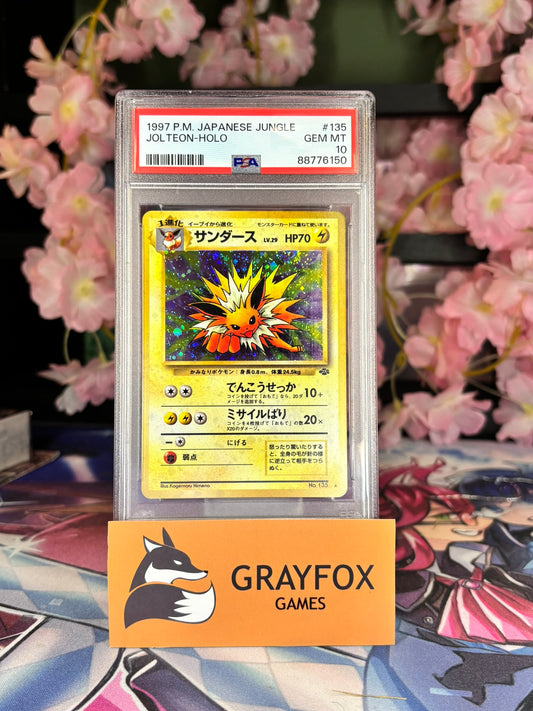 Jolteon Japanese Jungle PSA 10