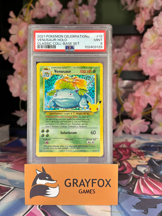 Venusaur Celebrations PSA 9