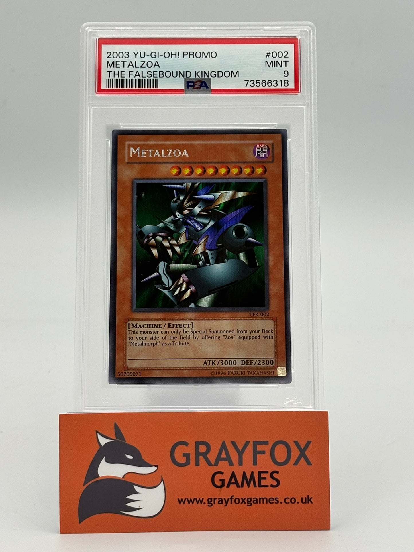 Metalzoa PSA 9 Graded Falsebound Kingdom Promo