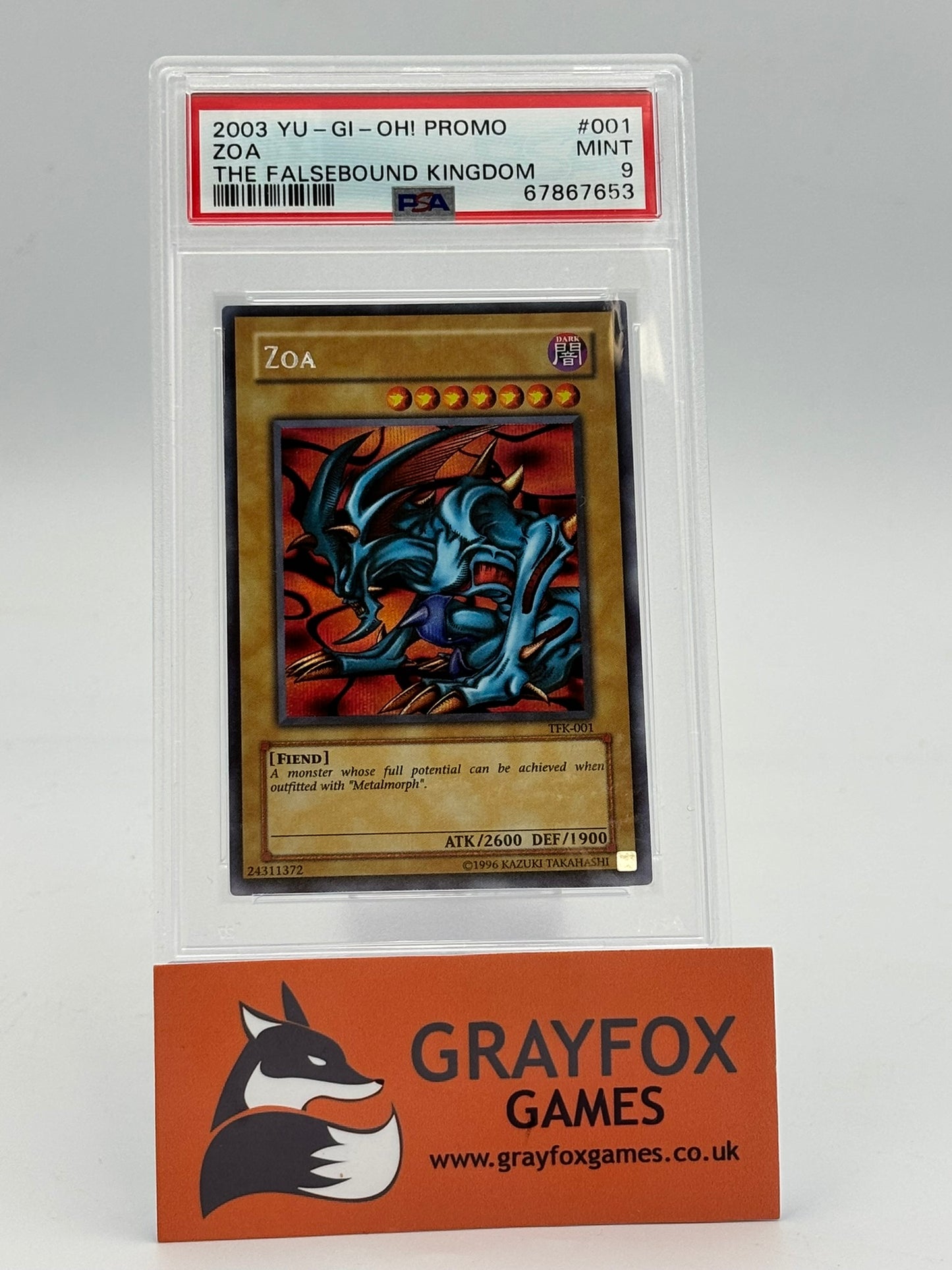 Zoa PSA 9 Graded Falsebound Kingdom Promo