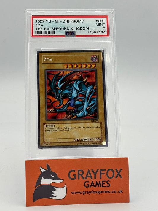 Zoa PSA 9 Graded Falsebound Kingdom Promo