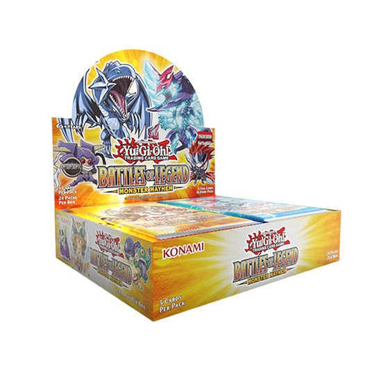 Yu-Gi-Oh! Battles of Legend: Monster Mayhem Booster Box (PRE-ORDER)
