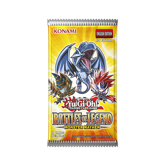 Yu-Gi-Oh! Battles of Legend: Monster Mayhem Booster Pack