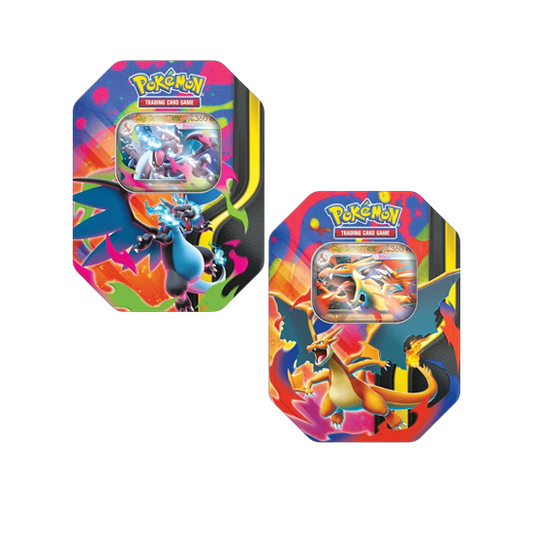 Pokemon Mega Charizard EX Tin (PRE-ORDER) (1 TIN RANDOM)