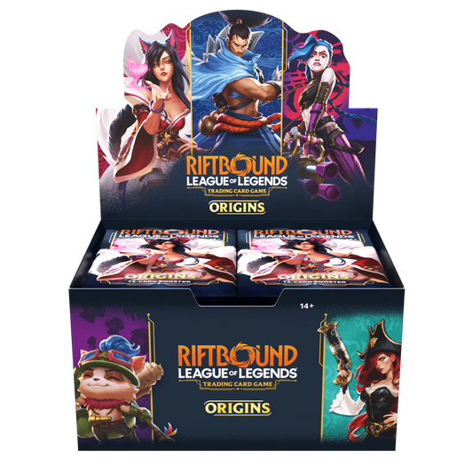 Riftbound: League of Legends TCG Origins Booster Display (PRE-ORDER)