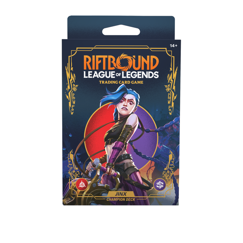 Riftbound: League of Legends TCG Origins Champion Deck: Jinx (PRE-ORDER)