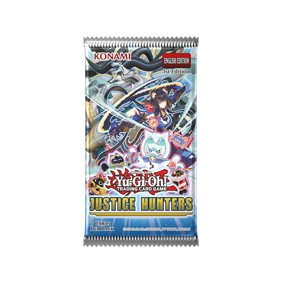 Yu-Gi-Oh! Justice Hunters Booster Pack