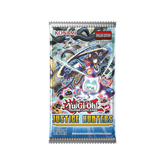 Yu-Gi-Oh! Justice Hunters Booster Pack (PRE-ORDER)