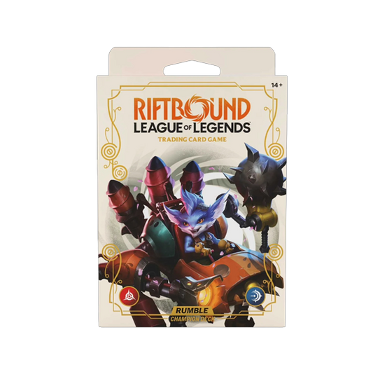 Riftbound : League of Legends TCG – Spiritforged Champion Deck – Rumble