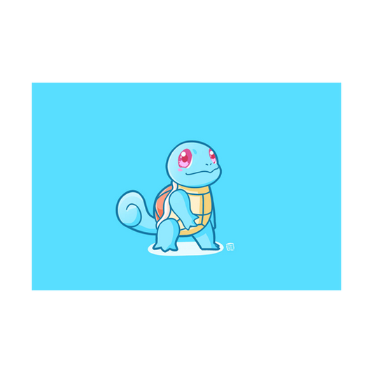Prince Lowell Pokemon Squirtle Print (A5)