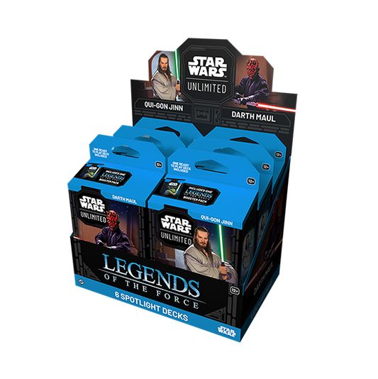 Star Wars: Unlimited - Legends of the Force Spotlight Deck: Qui-Gon Jinn/Darth Maul