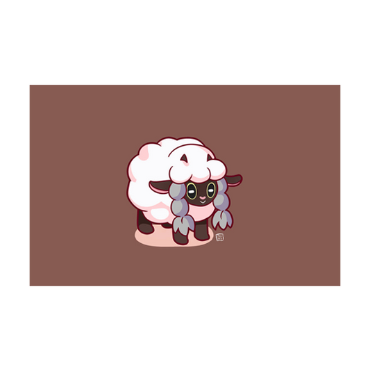 Prince Lowell Pokemon Wooloo Print (A5)